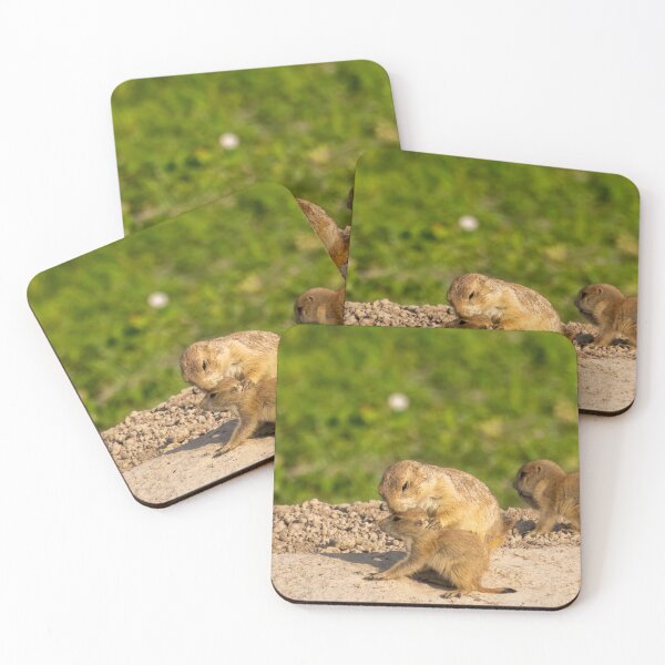 Item preview, A Family Moment - Prairie Dogs designed and sold by TinyDinoDesigns.