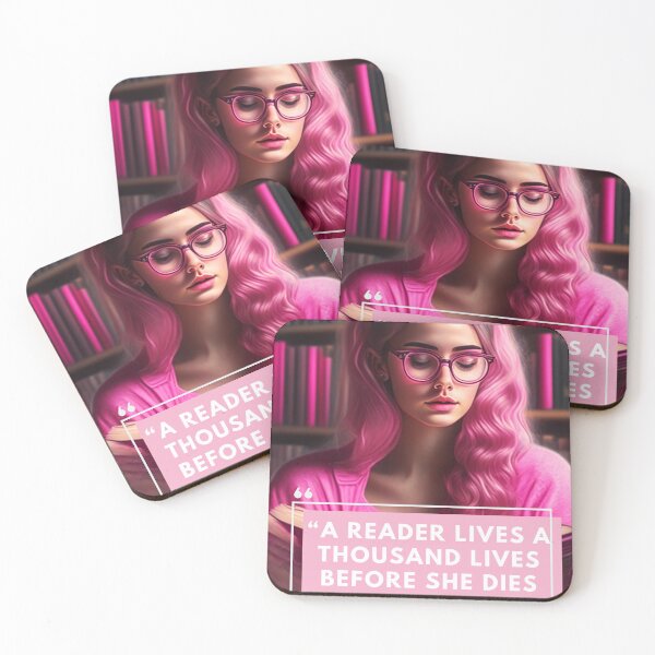 Item preview, Pink Book Girl  designed and sold by oldtimesss.