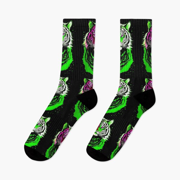 Item preview, Green Tiger Starlight Art designed and sold by MindWave THC.