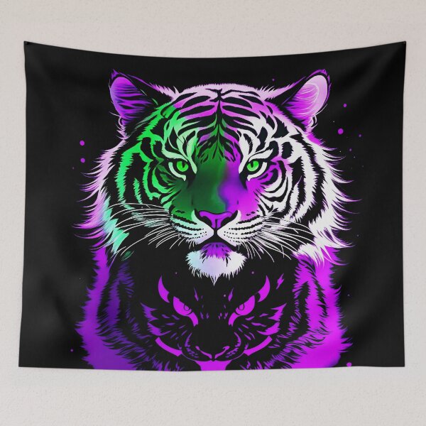 Item preview, Violet Tiger Starlight Art designed and sold by MindWave THC.