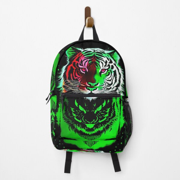 Item preview, Neon Green Tiger Starlight Art designed and sold by MindWave THC.