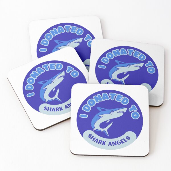 Item preview, I Donated To Shark Angels designed and sold by TheInkHorn.
