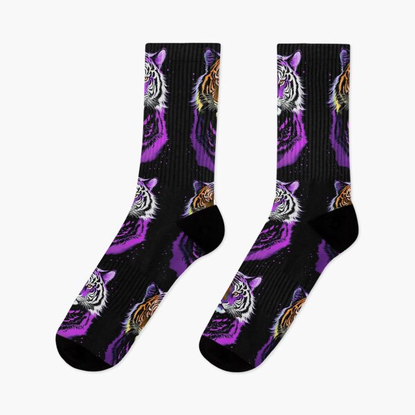 Item preview, Purple Tiger Starlight Art designed and sold by MindWave THC.