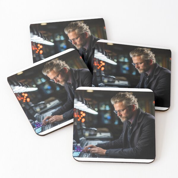 Item preview, Bioinformatics Scientist Analyzing Genetic Data designed and sold by TheBrainArt.
