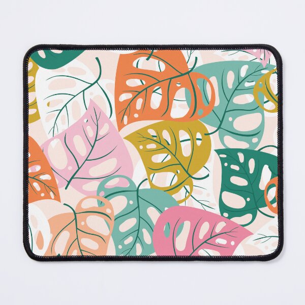 Item preview, Colourful Monstera Leaf designed and sold by Insvy Design Studio.
