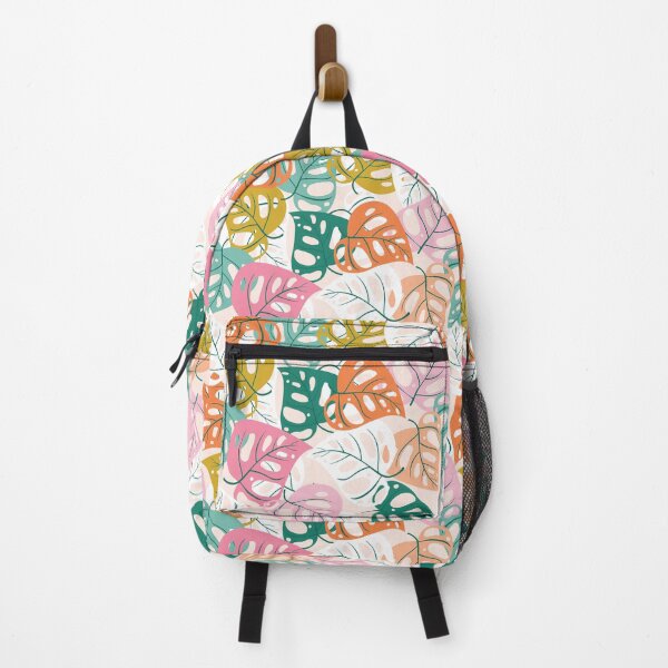 Item preview, Colourful Monstera Leaf designed and sold by Insvy Design Studio.