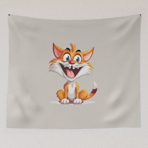 Item preview, Happy and Playful Cat designed and sold by Visual-Elixir.