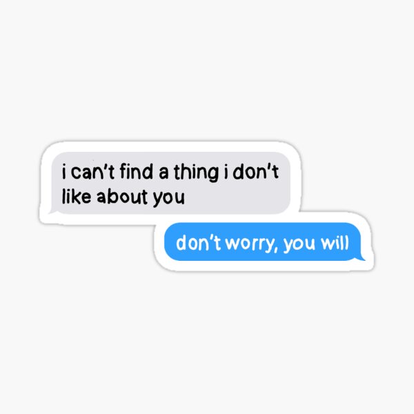 Item preview, lovelytheband - don't worry, you will (text version) designed and sold by Jack Schlaack.