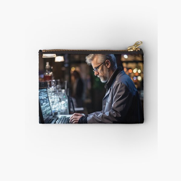 Item preview, Bioinformatics Scientist Analyzing Genetic Data designed and sold by TheBrainArt.