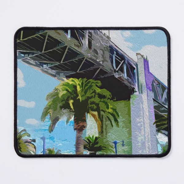 Item preview, BAY BRIDGE FROM LAND designed and sold by ArtbyRolleen.