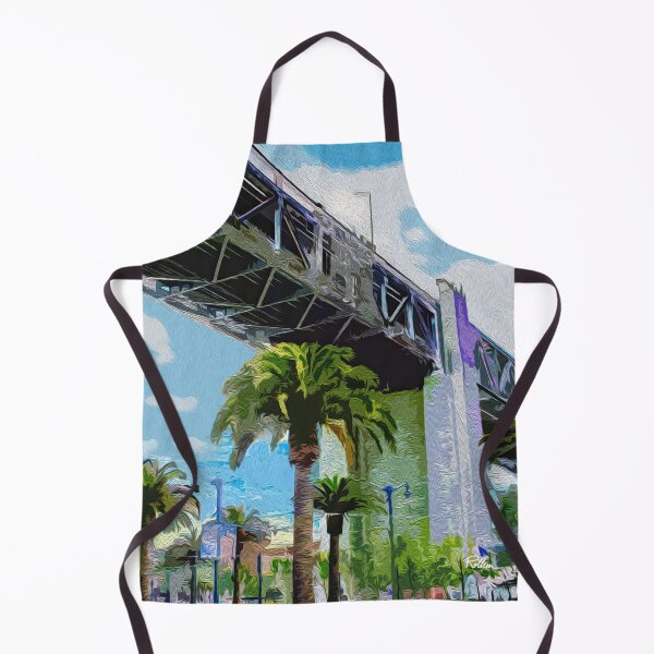 Item preview, BAY BRIDGE FROM LAND designed and sold by ArtbyRolleen.