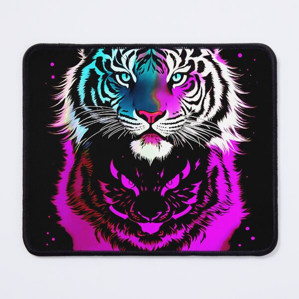 Item preview, Pink Tiger Starlight Art designed and sold by MindWave THC.