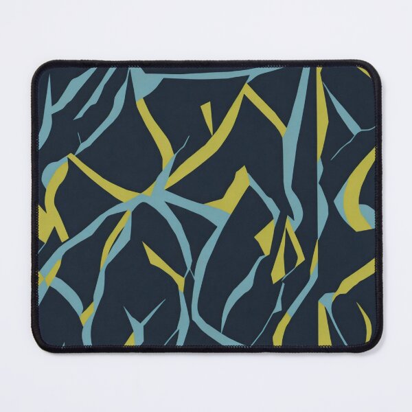 Item preview, Minimalism Geometry - Geometric Shapes - Clean Lines - Blue and Green Symmetry designed and sold by ViralVibeLab.