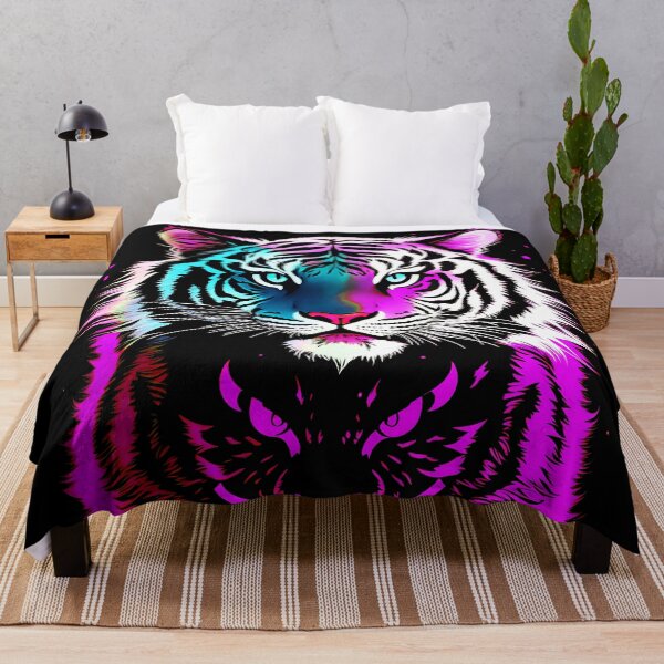 Item preview, Pink Tiger Starlight Art designed and sold by MindWave THC.