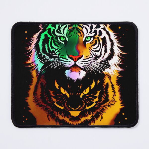 Item preview, Orange Tiger Starlight Art designed and sold by MindWave THC.