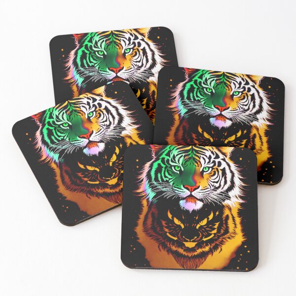 Item preview, Orange Tiger Starlight Art designed and sold by MindWave THC.