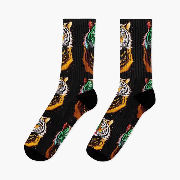 Item preview, Orange Tiger Starlight Art designed and sold by MindWave THC.