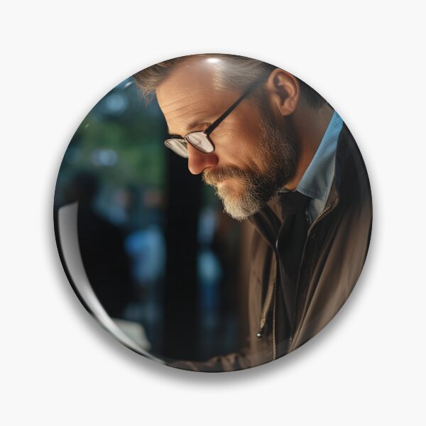 Item preview, Bioinformatics Scientist Analyzing Genetic Data designed and sold by TheBrainArt.
