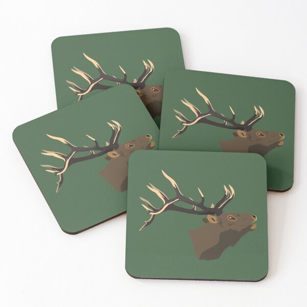 Item preview, Rocky Mountain Elk - Grazers of North America designed and sold by DesignsbyJBird.