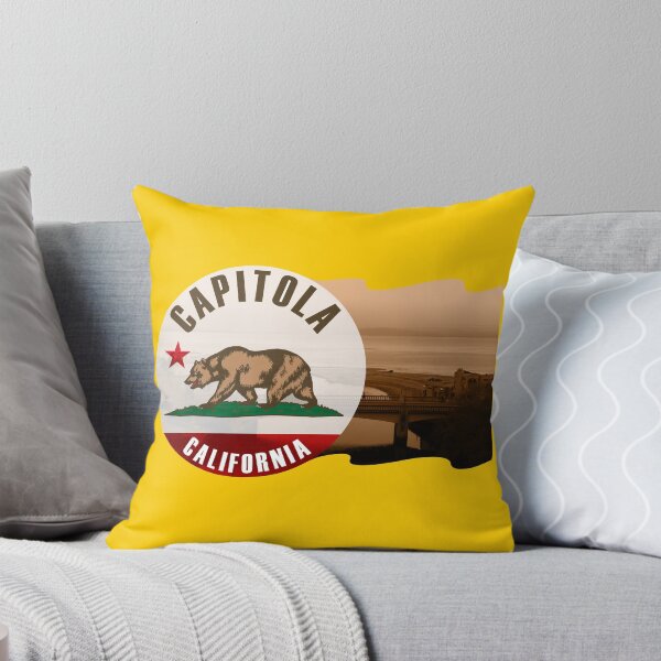 Item preview, Capitola Beach Californian Flag: Santa Cruz Coastal Living! designed and sold by EclecticCharm.