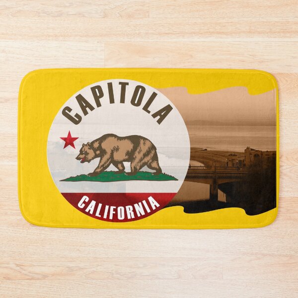 Item preview, Capitola Beach Californian Flag: Santa Cruz Coastal Living! designed and sold by EclecticCharm.