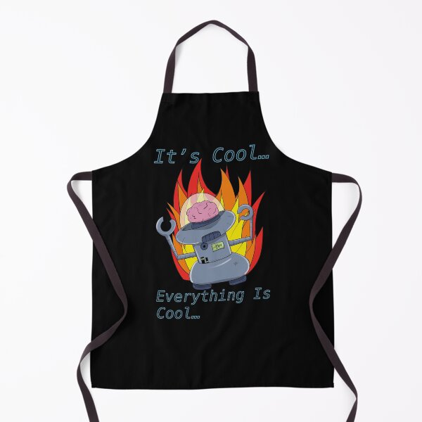 Item preview, It’s Cool Calming Robot World on Fire designed and sold by JonnyVsTees.