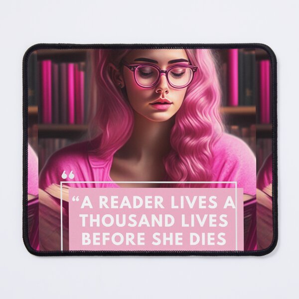 Item preview, Pink Book Girl  designed and sold by oldtimesss.
