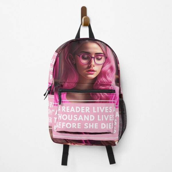 Item preview, Pink Book Girl  designed and sold by oldtimesss.