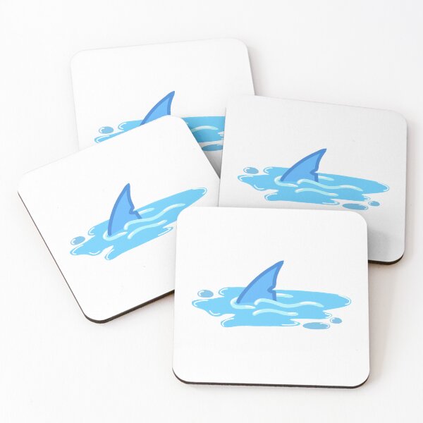 Item preview, Shark Fin in a Puddle designed and sold by TheInkHorn.