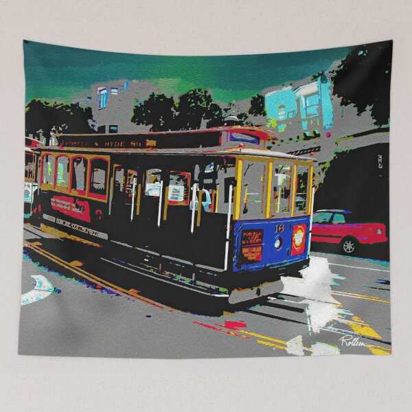Item preview, CABLE CAR designed and sold by ArtbyRolleen.