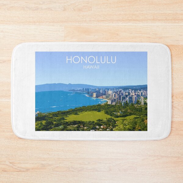 Item preview, Honolulu, Hawaii, USA, Print designed and sold by summattodraw.