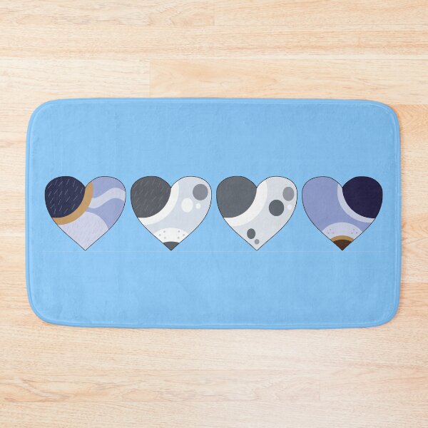 Item preview, Extended Heeler Family Love Hearts | Color Palette Hearts designed and sold by DAFredette.