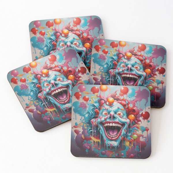 Item preview, Scary Clown 3 - Joke Type Print / T-shirt designed and sold by Very Peculiar.