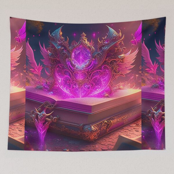 Item preview, Pink Magical Book designed and sold by oldtimesss.