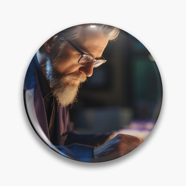 Item preview, Bioinformatics Scientist Analyzing Genetic Data designed and sold by TheBrainArt.