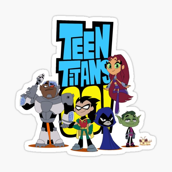 Teen Titans Go Stickers Redbubble