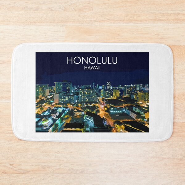 Item preview, Honolulu, Hawaii, USA, Print designed and sold by summattodraw.