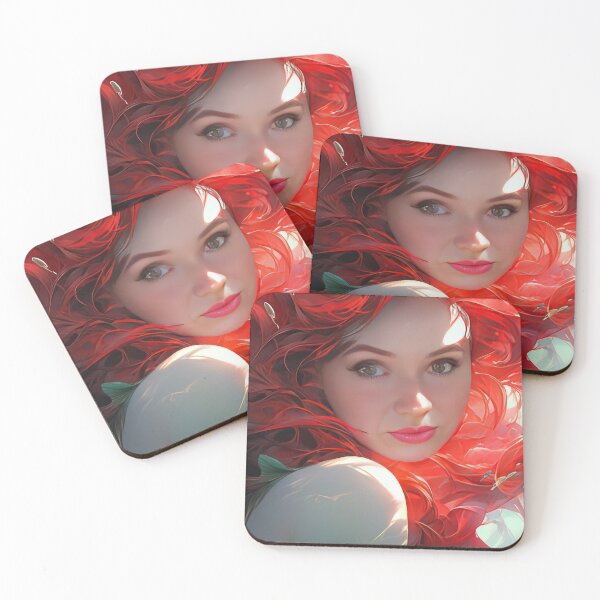 Item preview, Karen Gillan (Nebula) Fantasy Art - The Little Mermaid designed and sold by Very Peculiar.