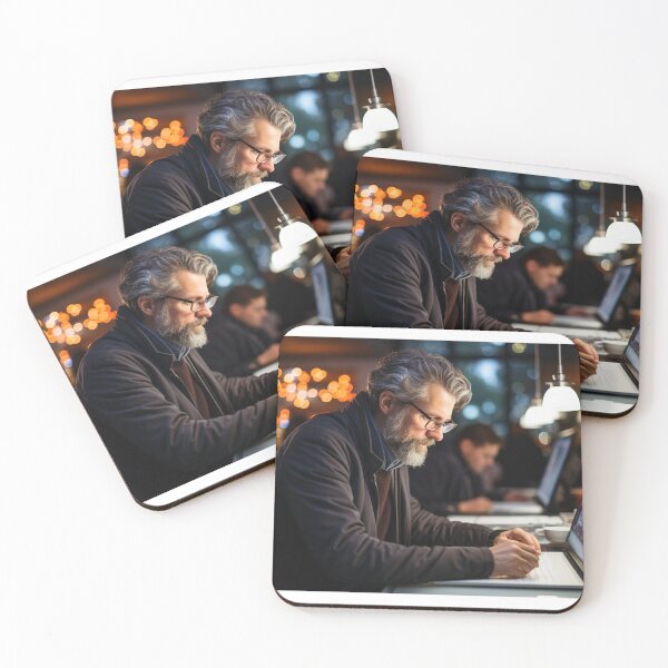 Item preview, Bioinformatics Scientist Analyzing Genetic Data designed and sold by TheBrainArt.
