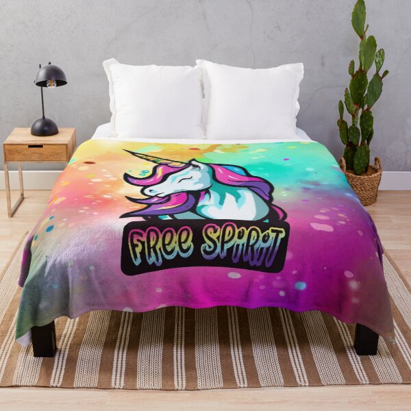 Artikelvorschau, Freigeist Bunte Einhornkunst entworfen und verkauft von ZetaDream.