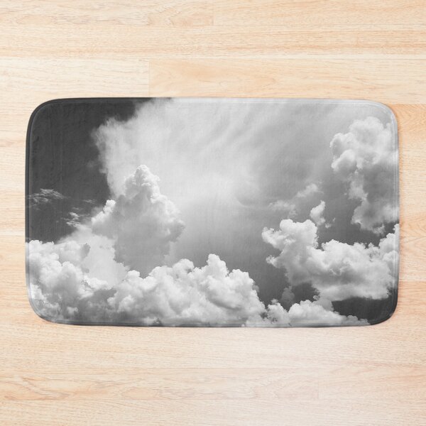 Item preview, Black and White Puffy Clouds designed and sold by vryandesigns.