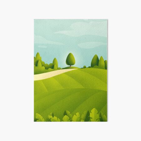 Little Tree Art Board Print