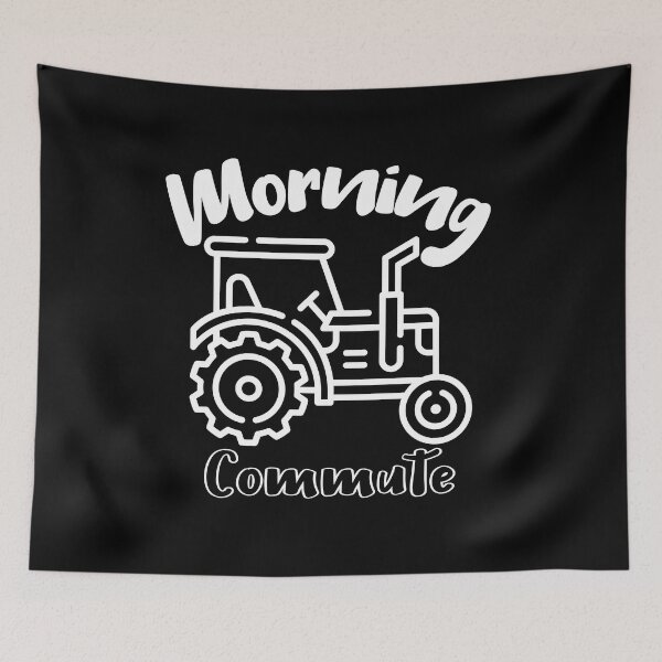 Item preview, Morning Tractor Commute designed and sold by ShopWilPrints.