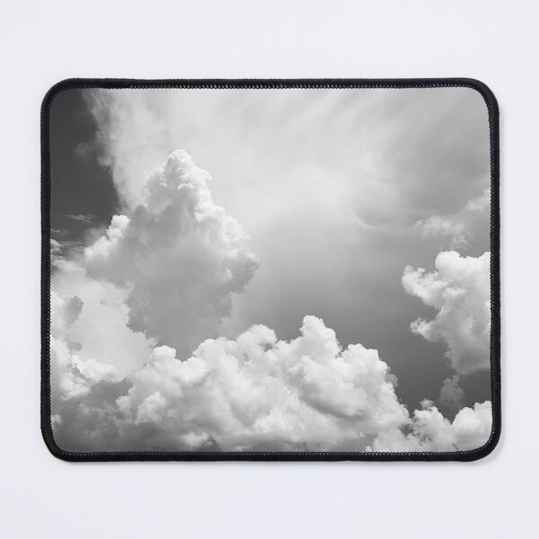 Item preview, Black and White Puffy Clouds designed and sold by vryandesigns.