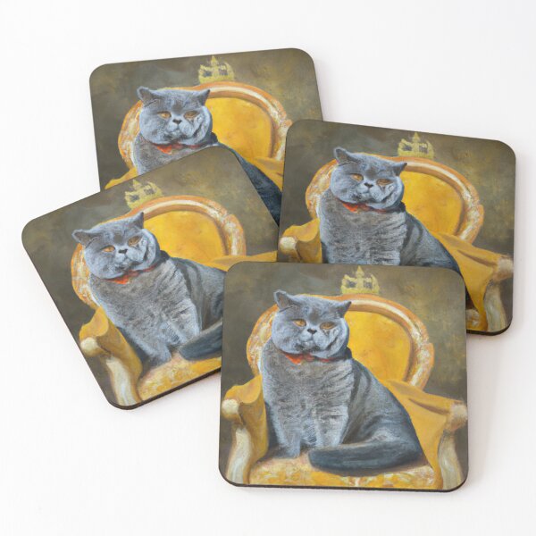 Item preview, The British Shorthair Royal Cat. designed and sold by soulfulprintss8.