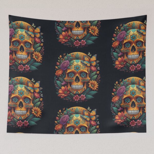 Item preview, Day of the Dead Euphoric 1 designed and sold by AnamcaraBoho.
