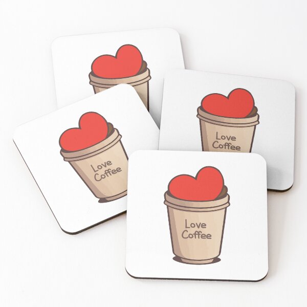 Item preview, Cute Coffee Lover's Delight: Adorable Sticker Celebrating the Joy and Affection for Coffee, a Must-Have for Caffeine Enthusiasts and Coffee Addicts! designed and sold by Koolzilla.