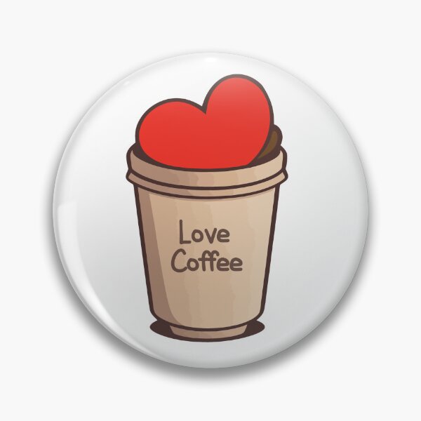 Item preview, Cute Coffee Lover's Delight: Adorable Sticker Celebrating the Joy and Affection for Coffee, a Must-Have for Caffeine Enthusiasts and Coffee Addicts! designed and sold by Koolzilla.