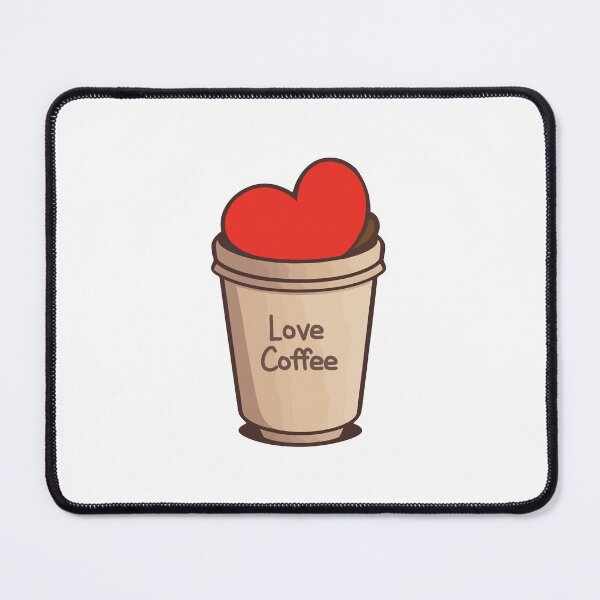 Item preview, Cute Coffee Lover's Delight: Adorable Sticker Celebrating the Joy and Affection for Coffee, a Must-Have for Caffeine Enthusiasts and Coffee Addicts! designed and sold by Koolzilla.