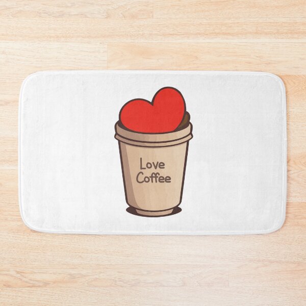 Item preview, Cute Coffee Lover's Delight: Adorable Sticker Celebrating the Joy and Affection for Coffee, a Must-Have for Caffeine Enthusiasts and Coffee Addicts! designed and sold by Koolzilla.